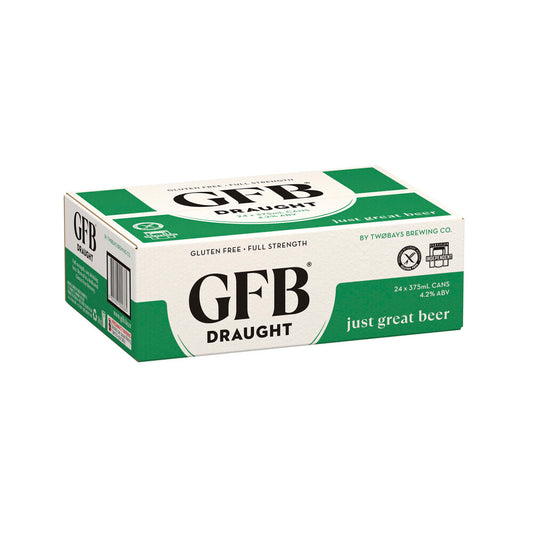 GFB Gluten Free Draught Can 375ml - 6 Pack