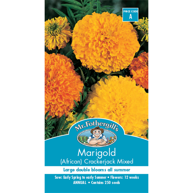 Mr Fothergill Marigold Crackerjack Seeds