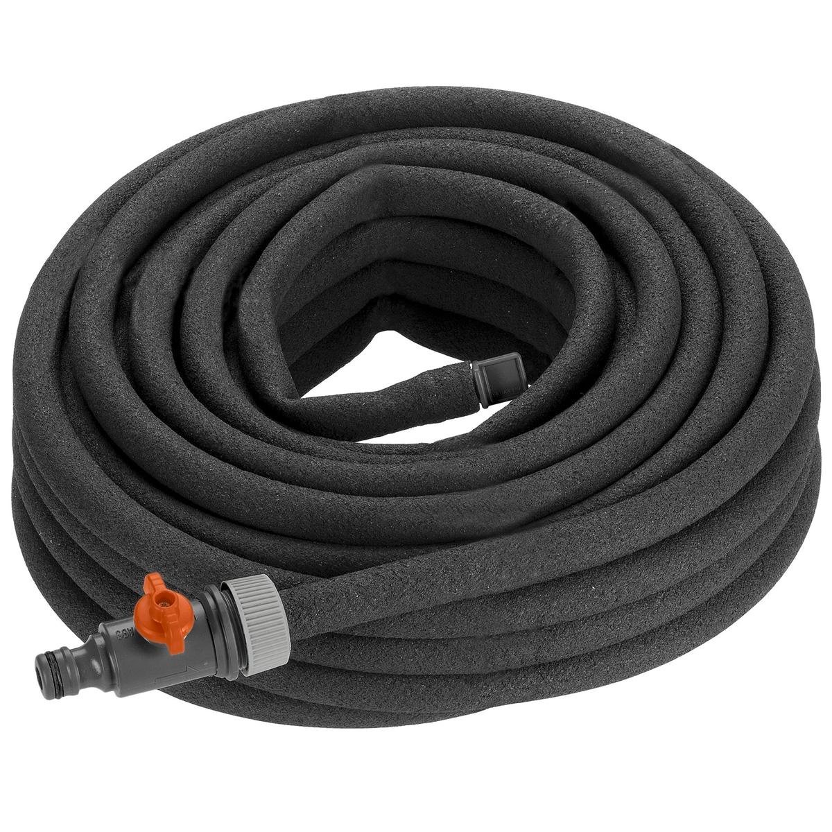 Gardena Weeper Hose 15m Rubber Targeted Water Saving Irrigation
