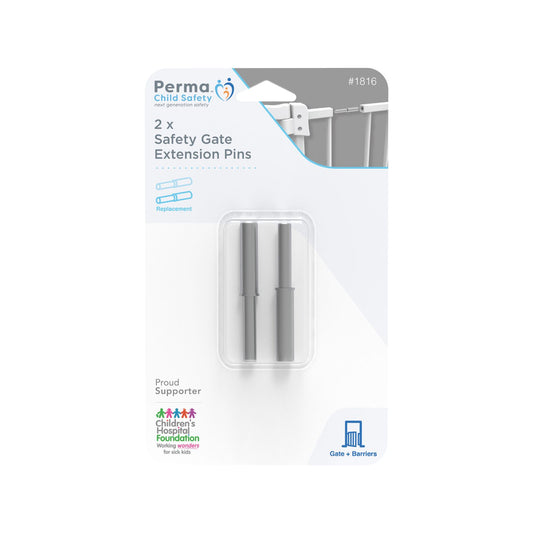 Perma Child Safety Gate Extension Pins - 2 Pack