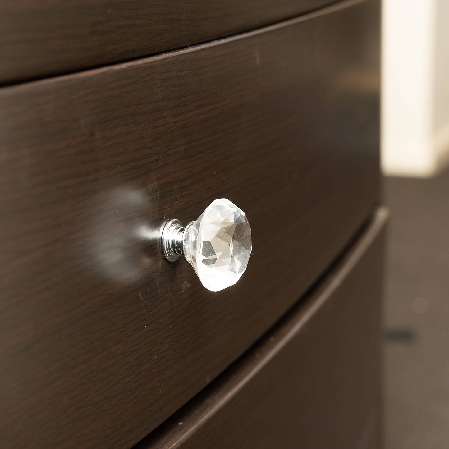 Taskmaster 40mm Crystal Knobs Transparent - 4 Pack