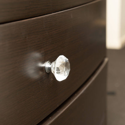 Taskmaster 40mm Crystal Knobs Transparent - 4 Pack