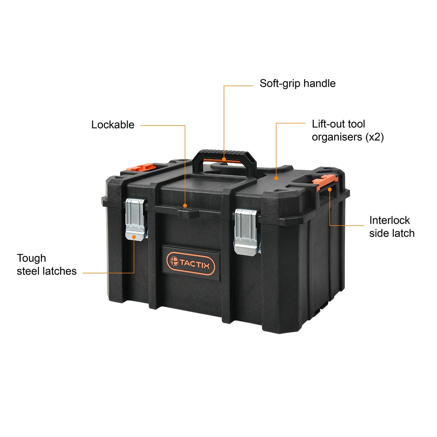 Tactix Modular Deep Tool Chest - 528mm
