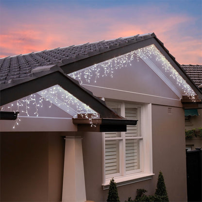 Lytworx Solar Icicle Lights - 1200 Pack - Blue