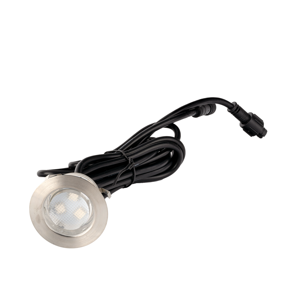 Holman 45mm RGB Colour Deck Light - 6 Pack - Stainless Steel - Waterproof