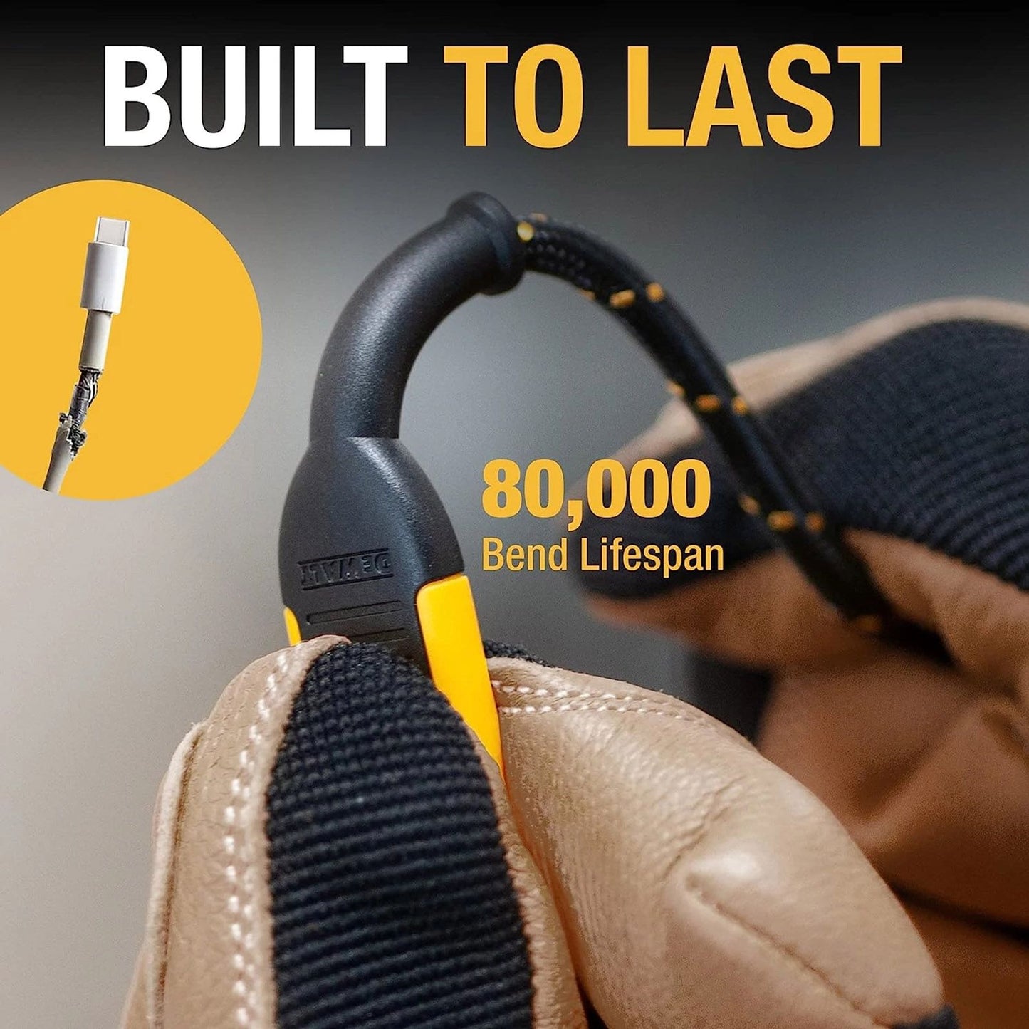 Dewalt USB C to USB Charging Cable - 3m