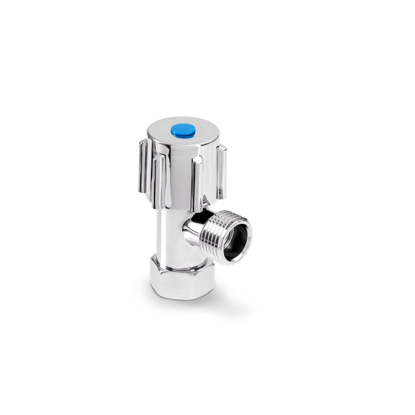 Brasshards Loose Nut Mini Cistern Tap - 15mm - Chrome