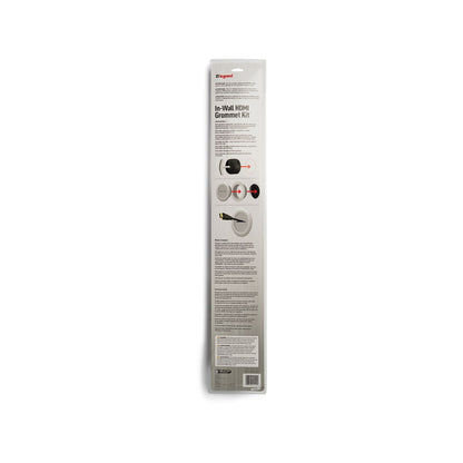 Wiremold In Wall HDMI Grommet Kit - 140 x 45mm - 2 Pack - White