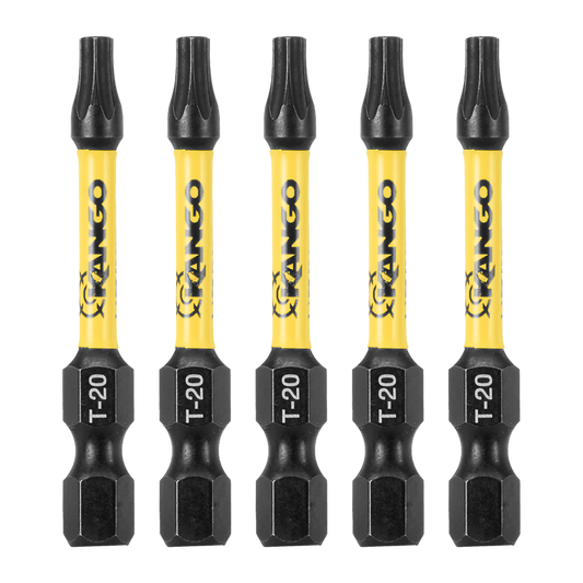 Kango TX20 Impact Driver Bit - 50mm - 5 Pack