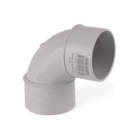 Holman 40mm PVC DWV 88° Female-Female Plain Bend