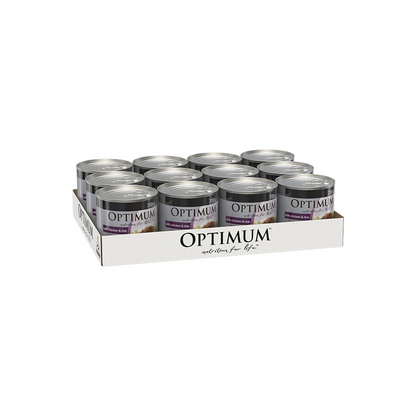 Optimum Puppy Wet Dog Food - Chicken Rice - 700g - 12 Pack