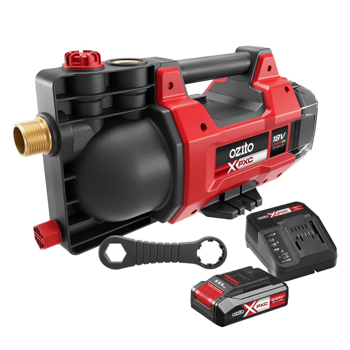 Ozito PXC Transfer Pump Kit - PXTPK 250 - 2,800L/h