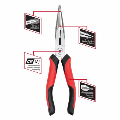 Trojan Long Nose Plier - 200mm