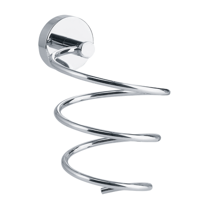 Tesa Smooz Hair Dryer Holder - Chrome - 135 x 100 x 160mm