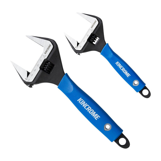 Kincrome 2 Piece Adjustable Wrench Set - 150mm & 250mm