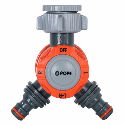 Pope Snap on Ez Dial 2 Way Tap Adaptor - 20/25mm