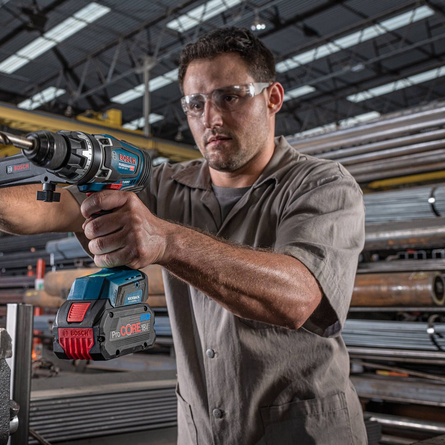 Bosch Brushless Hammer Drill - 18V - 150Nm - Skin Only