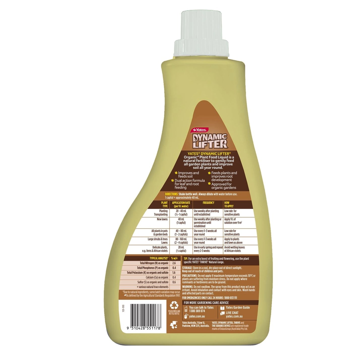 Yates Dynamic Lifter - 1L