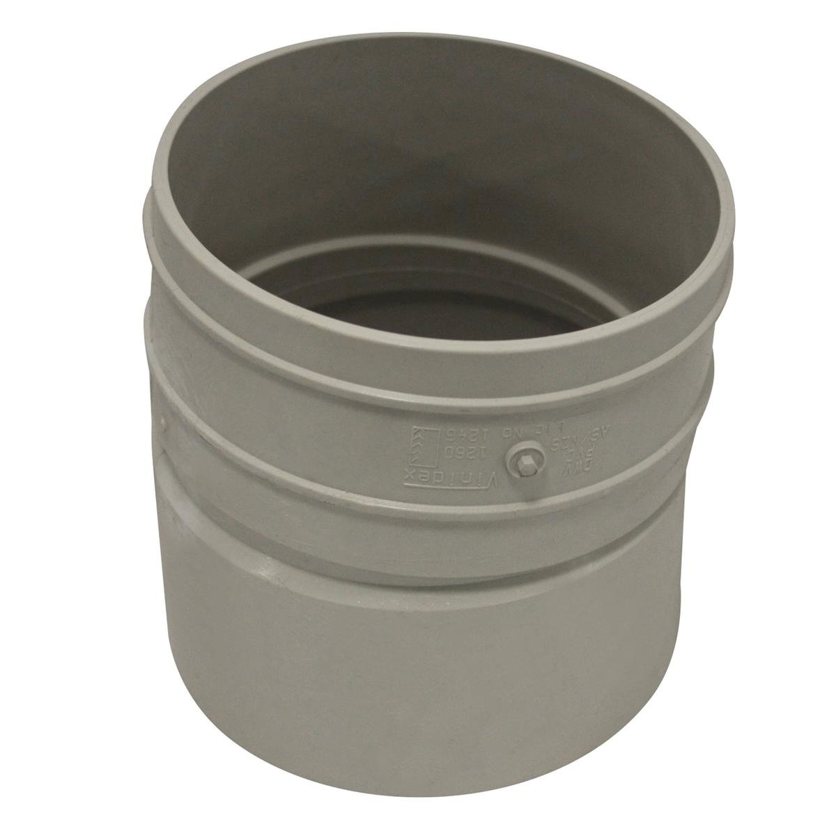 Holman 100mm PVC DWV Bend - Female & Female 15 Deg - Grey - Durable