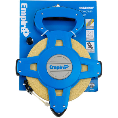 Empire 60m Fibreglass Long Tape - Durable - Accurate - Easy Use