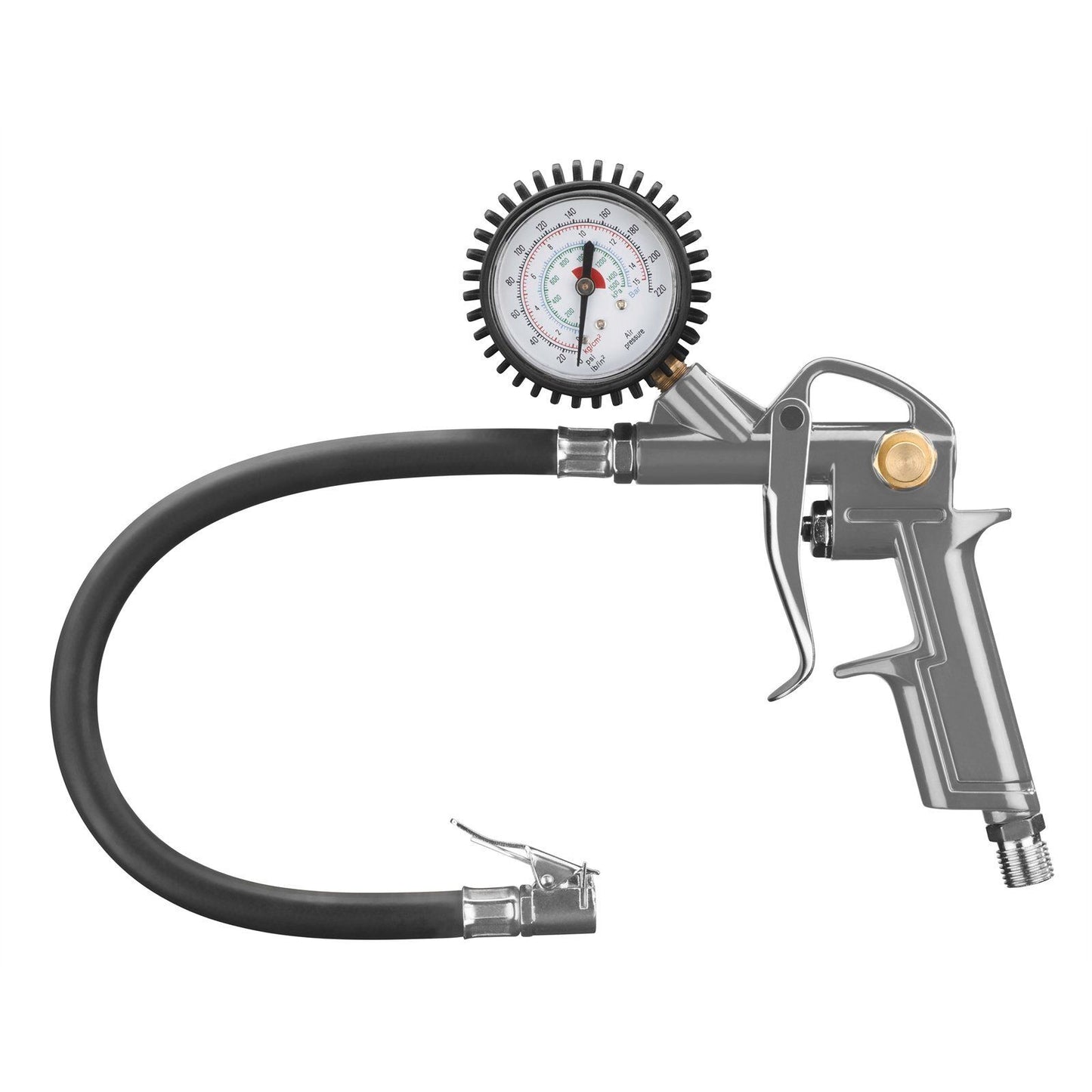 Ozito Pistol Grip Tyre Inflator - 330mm