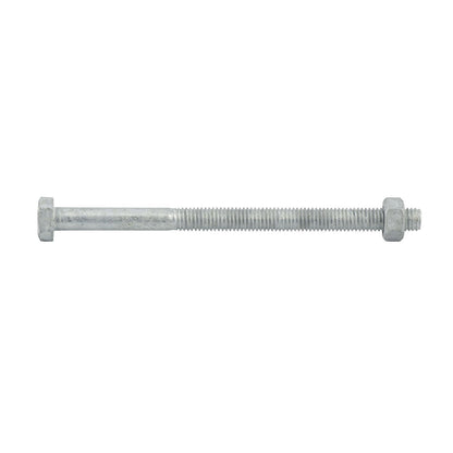 Zenith Hot Dip Galvanised Hex Head Bolts - M8 x 120mm - 25 Pack