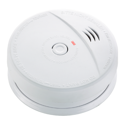 Firepro Photoelectric Smoke Alarm - 9V - Plastic - 85dB Safety Alert
