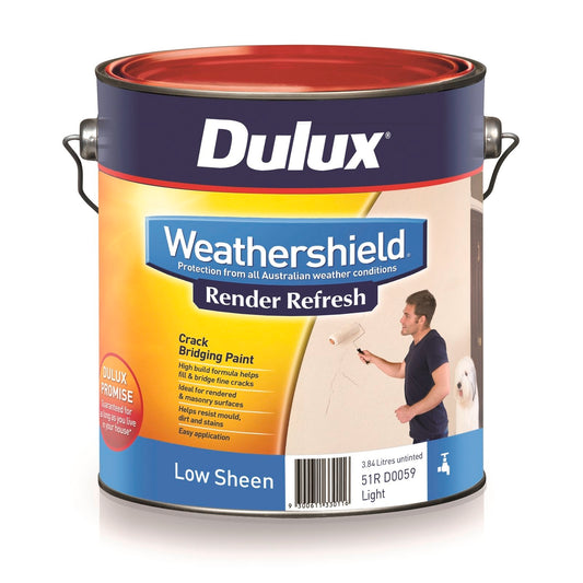 Dulux Weathershield Render Refresh - 4L