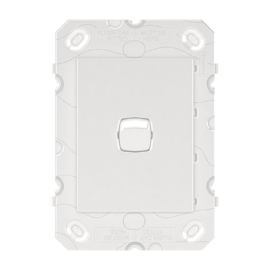 HPM Arteor 1 Gang Wall Switch Grid - White - 115 x 80mm