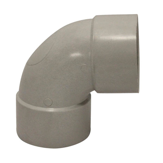 Holman DWV PVC Bend - 50mm - Poly Viny Chloride - Sewer Use