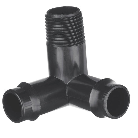 Toro Barbed Threaded Elbow - 19 x 15mm