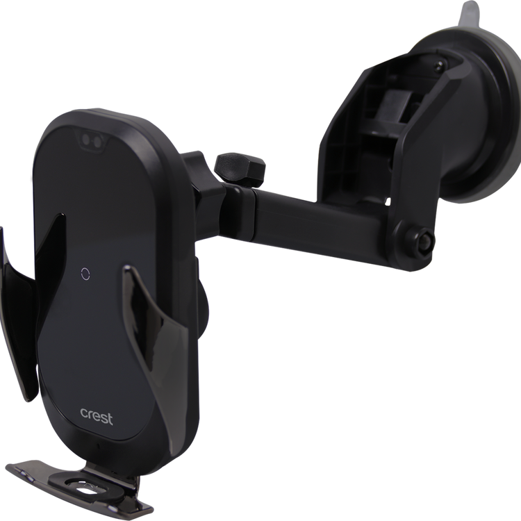 Crest Qi Wireless Car Charger Window Mount - 15W
