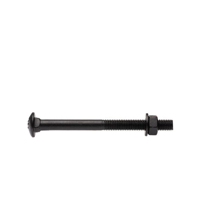 Zenith Black Cup Head Bolt - M10 x 120mm - 2 Pack
