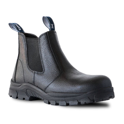 Bata Industrials Black Cobra Leather Safety Boot - Size 12