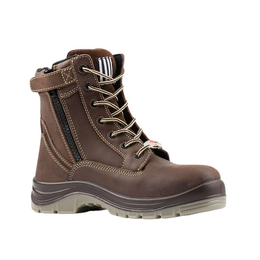 Shewear Pursues Brown Women's Safety Workboots - Size AU 5 / EU 36