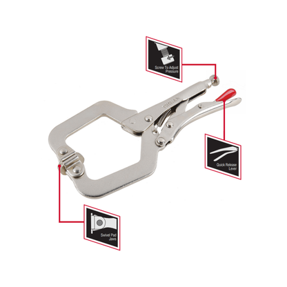 Trojan C Clamp Locking Pliers - 280mm