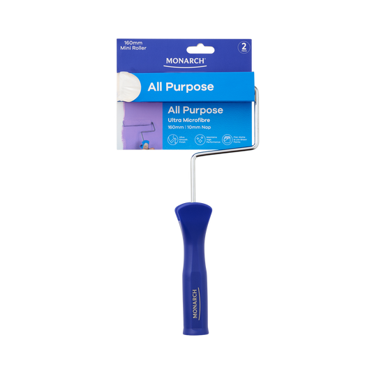 Monarch Mini Roller - 160mm - 10mm Nap - 2 Piece - Blue