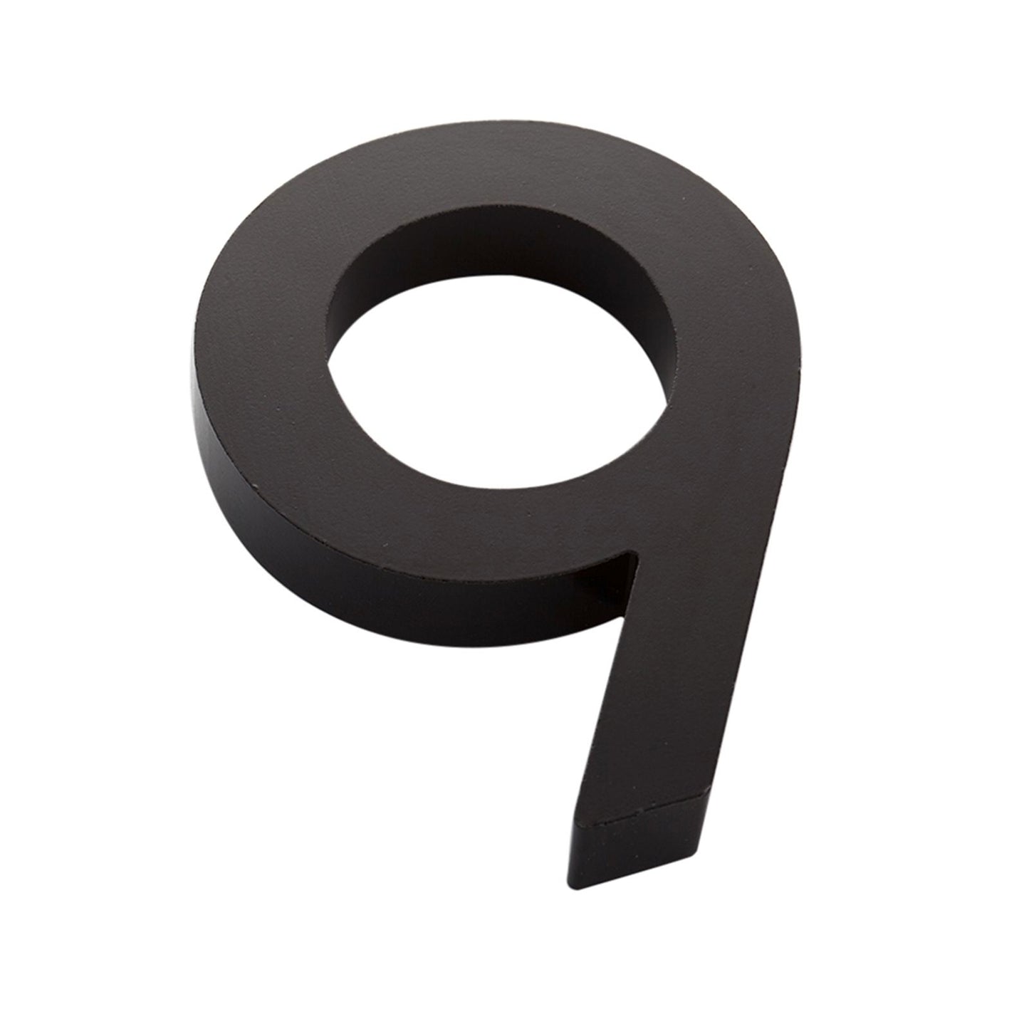 Sandleford House Number 9 - 100mm - Black