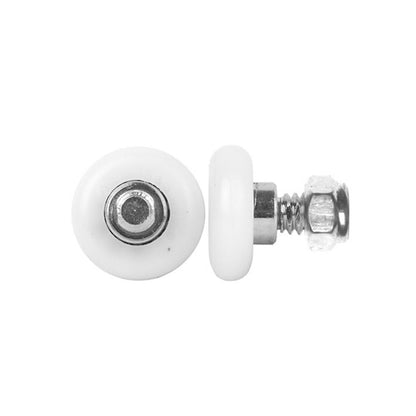 Rolltrak Acetal Convex Roller with Threaded Stud - 19mm