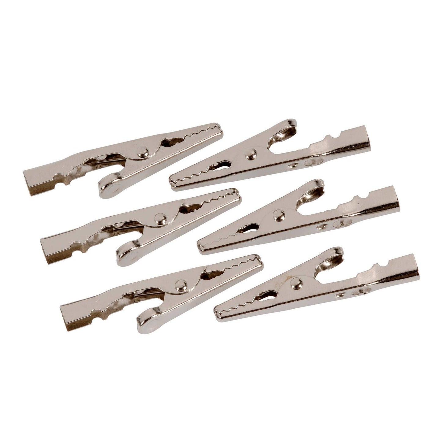 Projecta Alligator Test Clips - 50mm - 6 Pack