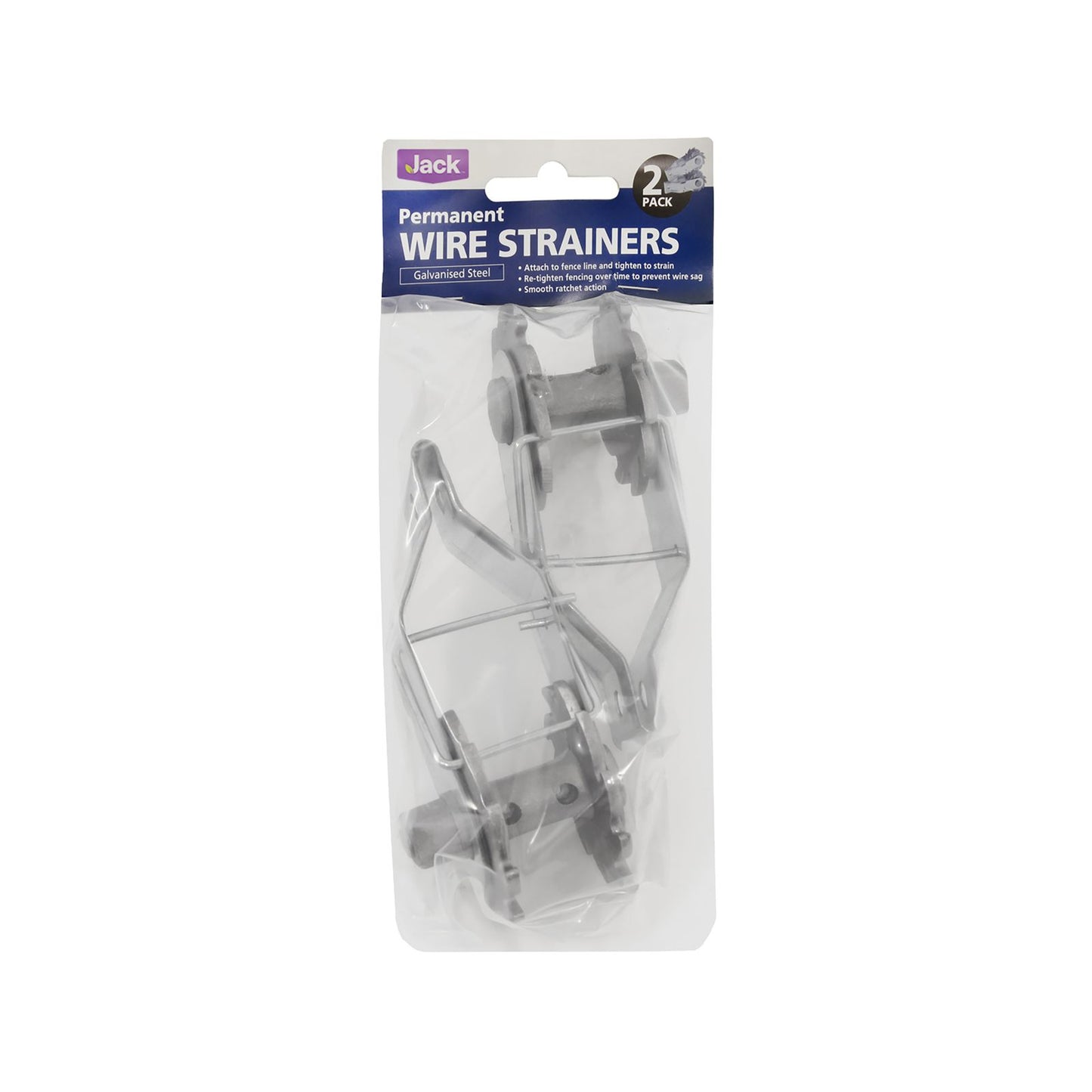 Jack Permanent Wire Strainers - 4mm - 2 Pack