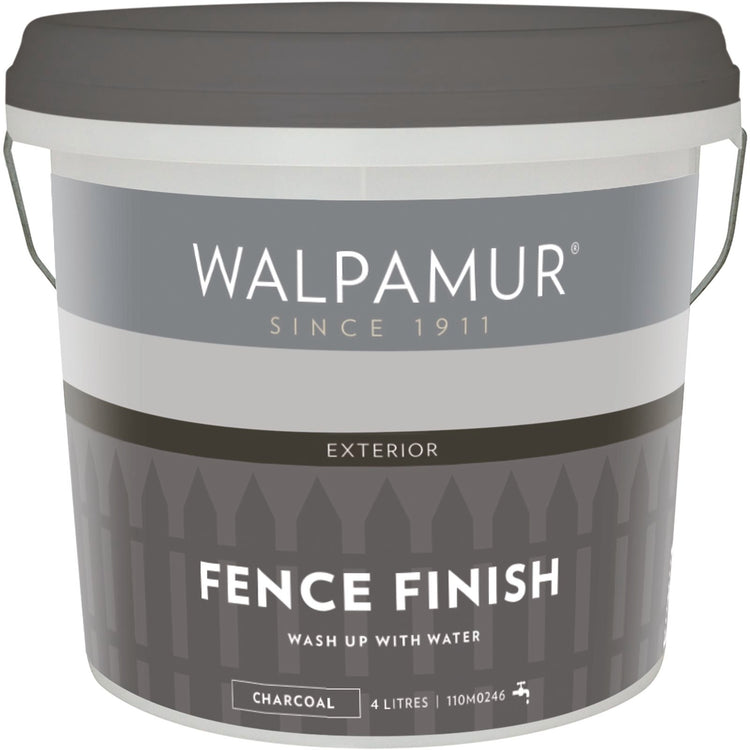 Walpamur 4L Charcoal Fence Finish