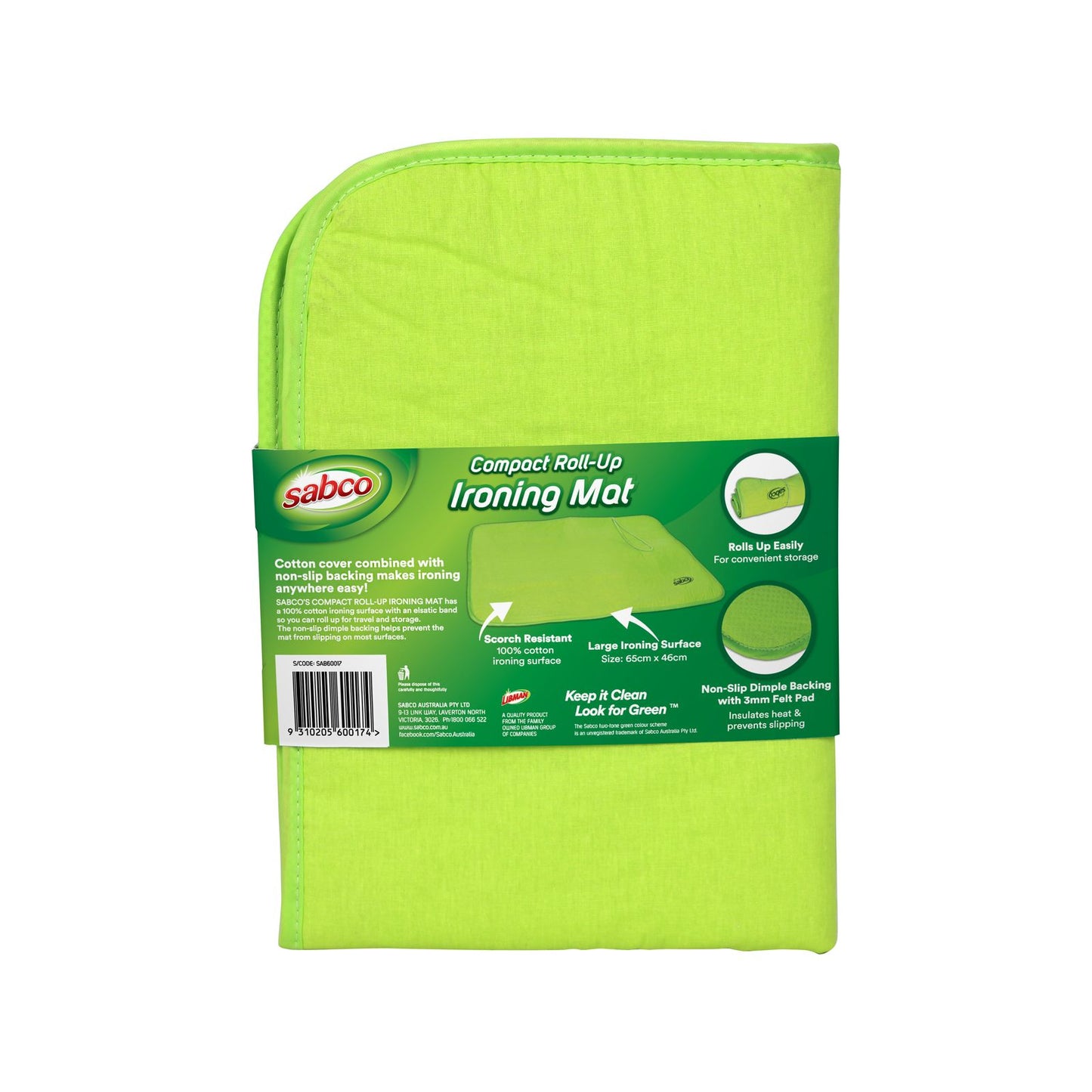 Sabco Compact Ironing Mat - 65 x 46cm