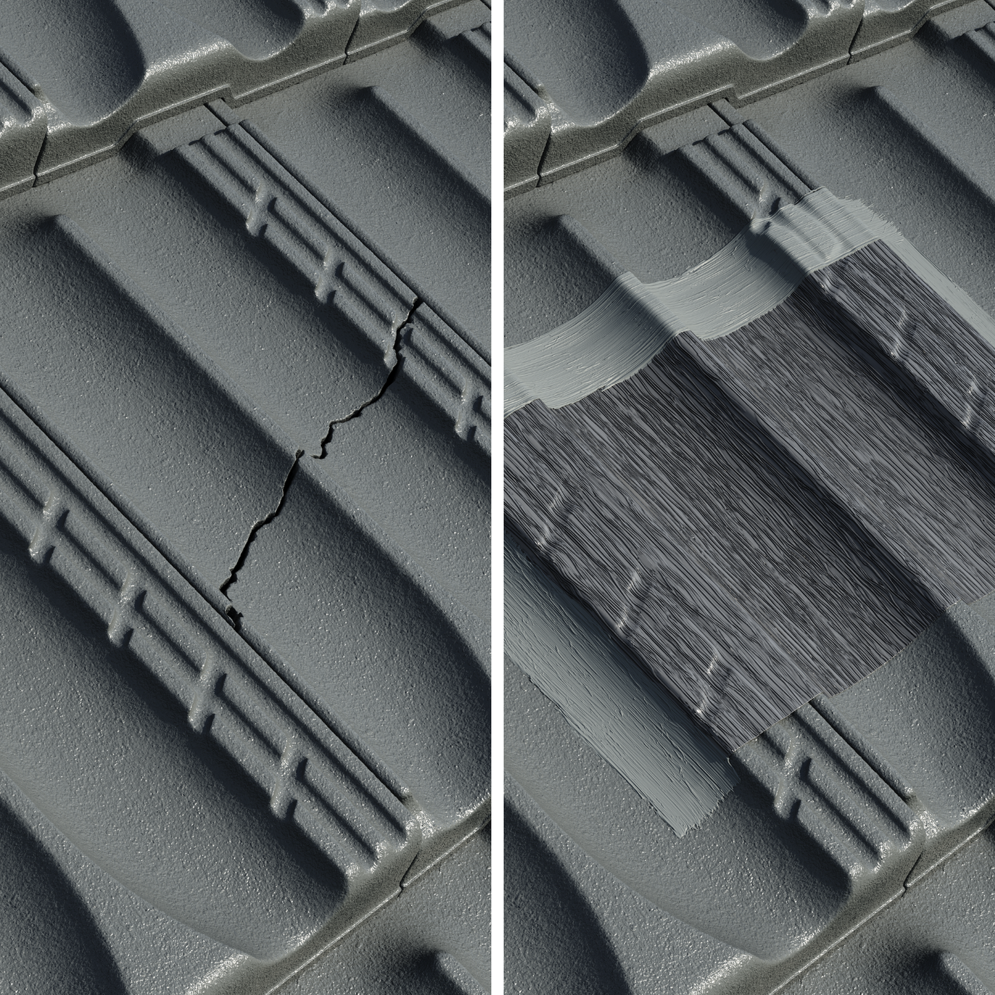 Fix It Fast Roof Repair Kit - Tile Roofs - 300mm