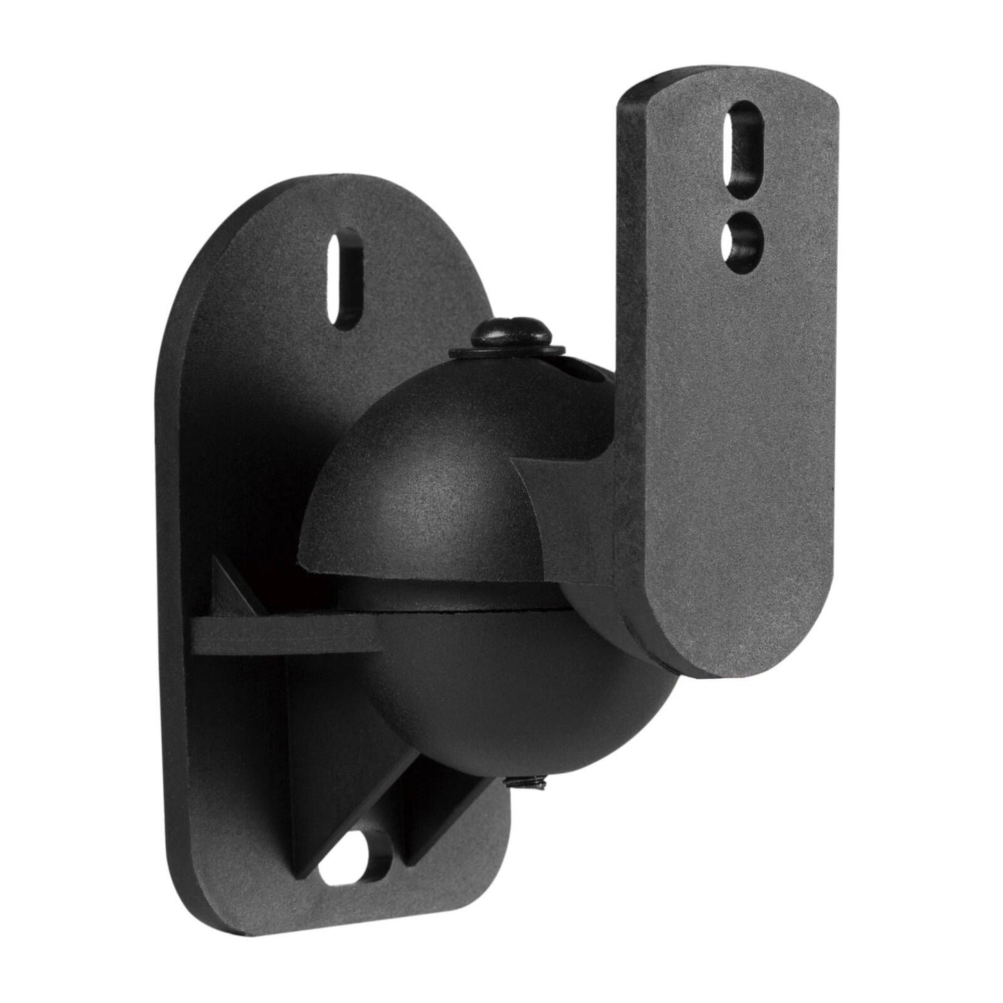 Practa Speaker Bracket - 2 Pack - Black - 60mm