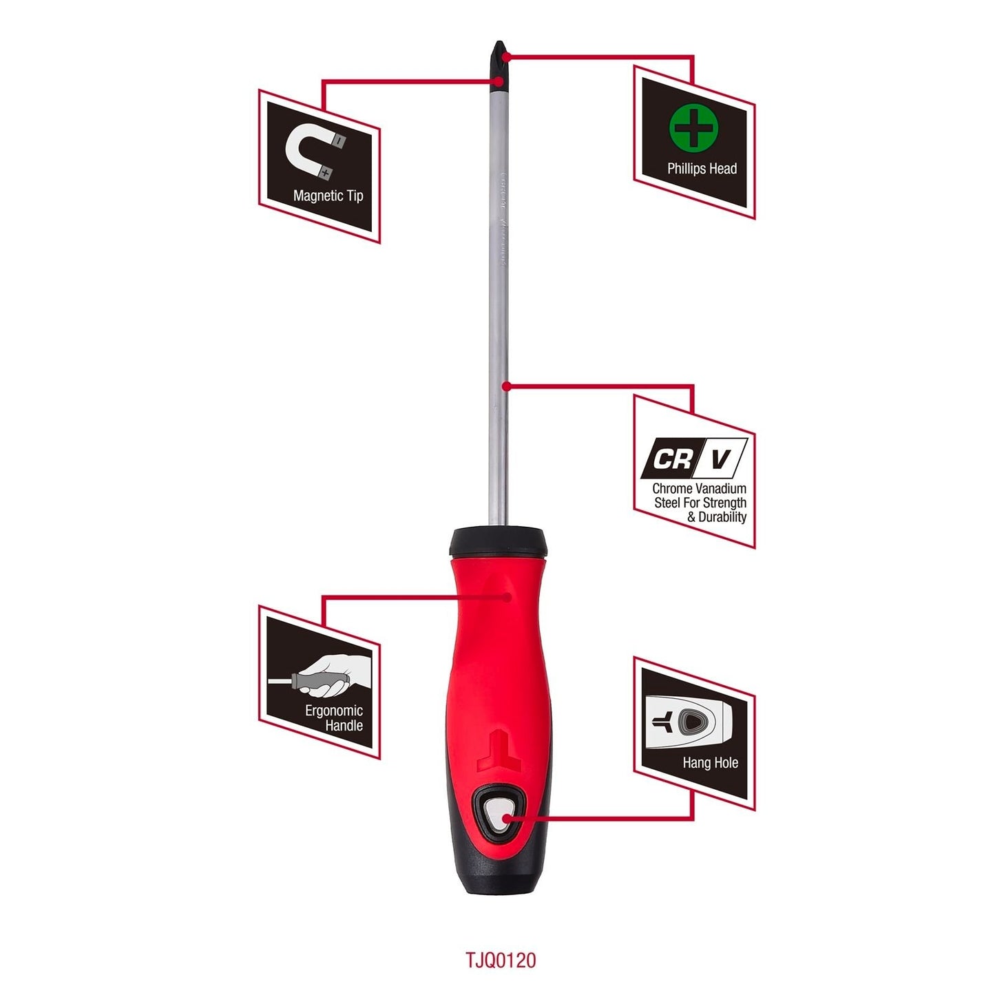Trojan Phillips Screwdriver - #2x150mm