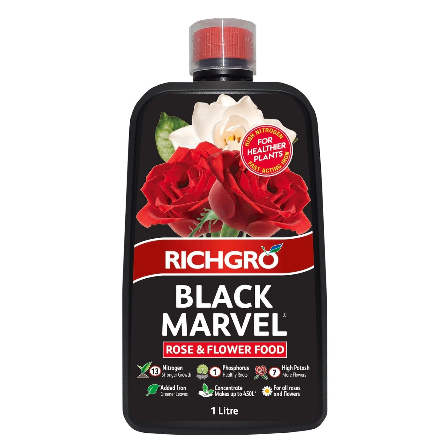 Richgro Black Marvel Rose Flower Food - 1L