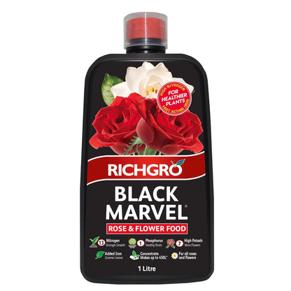 Richgro Black Marvel Rose Flower Food - 1L