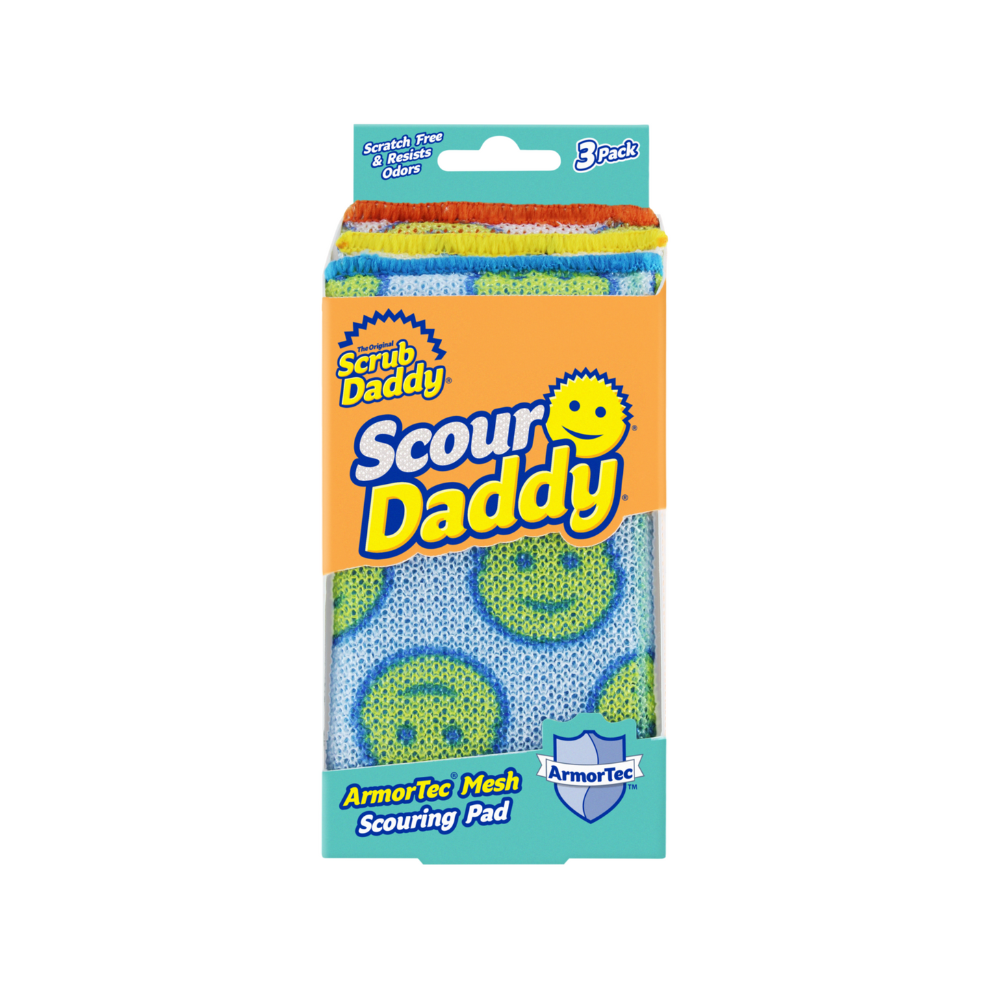 Scrub Daddy Scour Daddy - 70 x 160mm - 3 Pack
