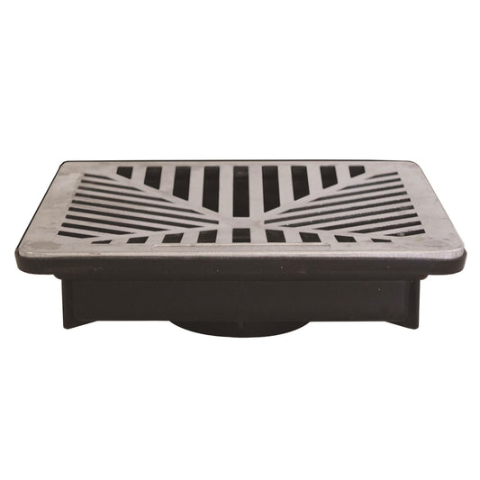 Everhard EasyDRAIN Flo-way Shallow Pit with Aluminum Grate
